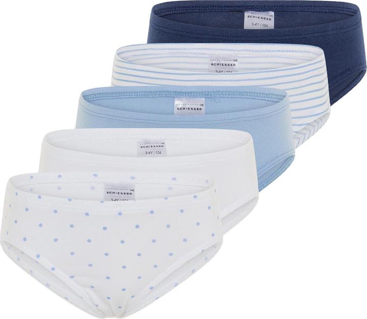 Actual product image Schiesser Pack of 5 95/5 Organic Cotton Briefs (92, 5-pack)