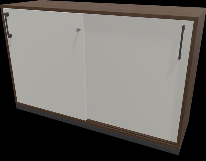 Actual product image Narbutas Choice sliding door cabinet (120 x 40 x 76 cm)