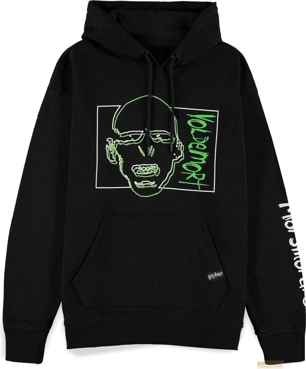 Harry Potter: Wizards Unite Voldemort Men's Line Art Hoodie (XXL)