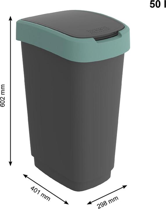 Immagine prodotto Rotho Benna oscillante 1754505092 (50 l)