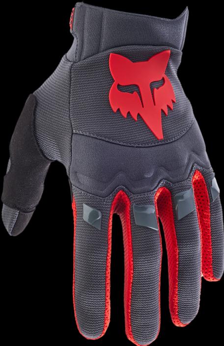 Actual product image Fox Gloves 24 Dirtpaw Ce Gry/Rd M (M)