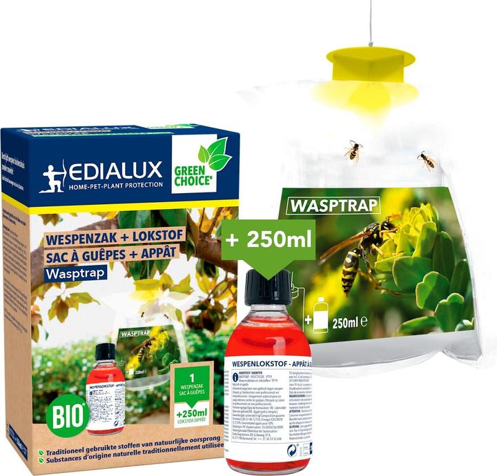 Productafbeelding Edialux Wespenzak + wespenverdelger, 250ml