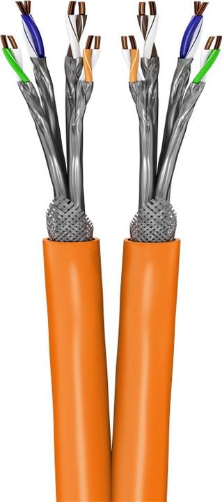 Produktbild Goobay Netzwerkkabel CAT 7a S/FTP 4 x (S/FTP, CAT7a, 100 m)
