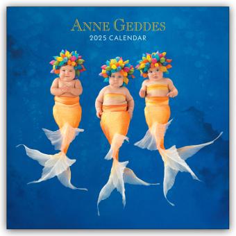 Immagine prodotto Anne Geddes 2025 - Calendario da parete (305 x 305 mm, Tedesco, Inglese)