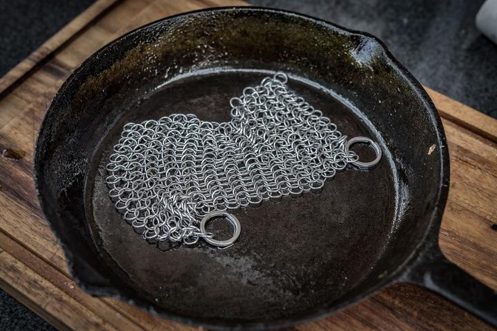 Produktbild Grillfürst Ringreiniger für Dutch Oven / Gusseisen 14 x 14 cm (14 cm)