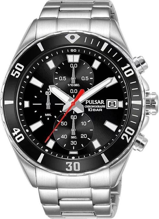 Immagine prodotto Pulsar Cronografo sportivo Zegarek PM3189X1 (Cronografo, 44 mm)