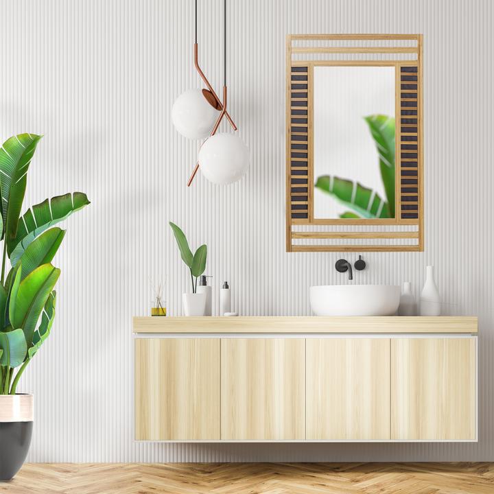 Actual product image Relaxdays Bamboo decor (50 x 70 cm)
