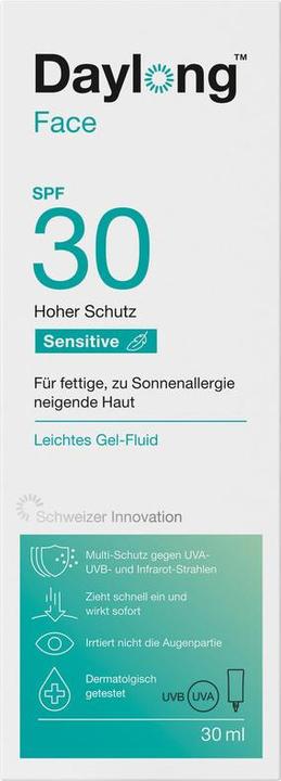 Produktbild Daylong Face (Sonnencreme Gesicht, SPF 30, 30 ml, 58 g)
