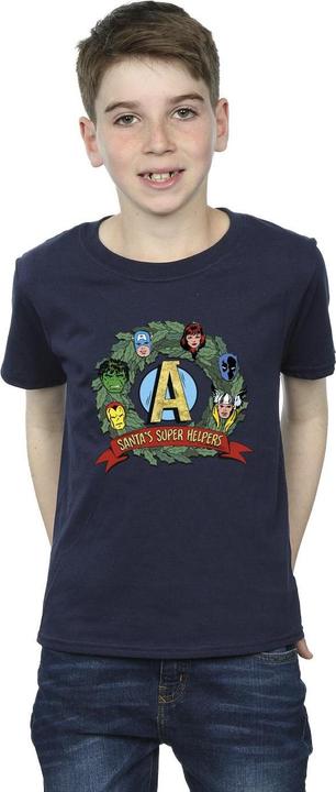 Actual product image Boys Santa's Super Helpers T-Shirt (128)