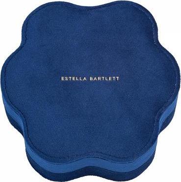 Image du produit Estella Bartlett Boîte à bijoux 'Flower' en velours marine