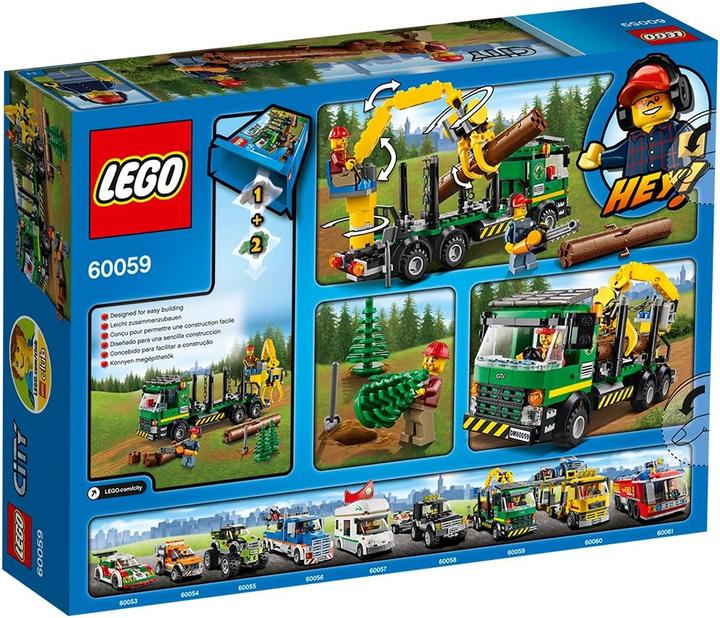 Image du produit LEGO City Le camion forestier (60059, LEGO City)