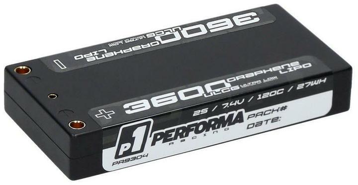 Produktbild Performa Racing Graphene Lipo Shorty 3600 ULCG 7.4V 120C (7.40 V, 3600 mAh)