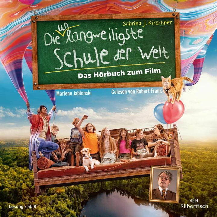 Actual product image The most boring school in the world - audio book to the film (Sabrina J. Kirschner, Marlene Jablonski, German)
