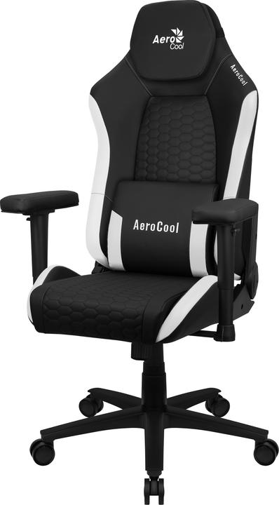 Actual product image AeroCool CROWNBW Video Game Chair Universal Gaming Chair Padded Seat