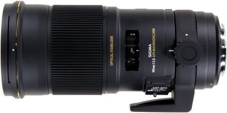 Sigma 180mm f / 2.8 EX DG OS HSM Macro, Nikon (Canon EF-M, Sigma SA, Nikon F, Plein format)