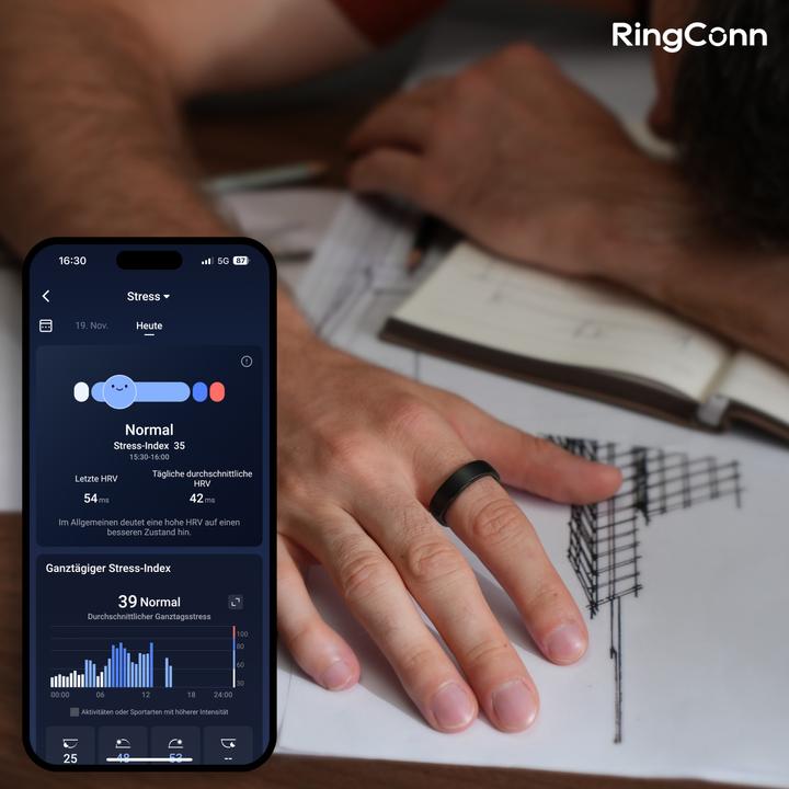 Productafbeelding RingConn Smart Ring (Gen2) (14, Black)