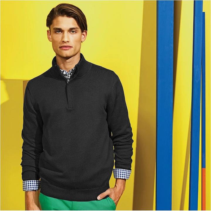 Produktbild Asquith & Fox Sweatshirt Mit Reissverschluss (XXL)