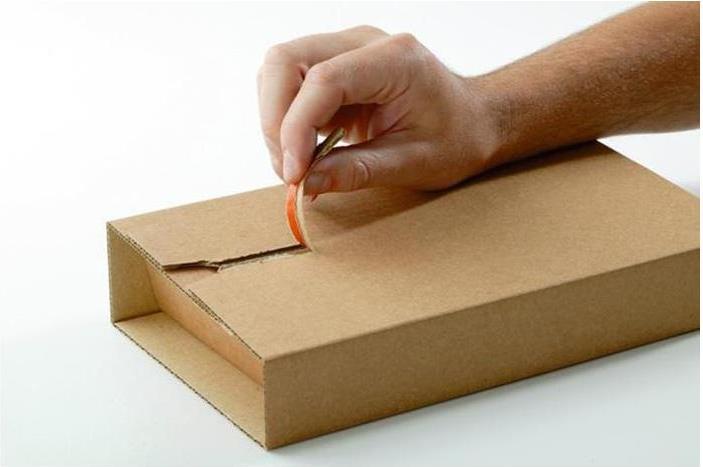 Produktbild Transpak Buchverpackung Drehfix SK-Verschluss Masse 220x160x10-50mm Qualität 1.20 B A5 braun passend für A5 (50 x)
