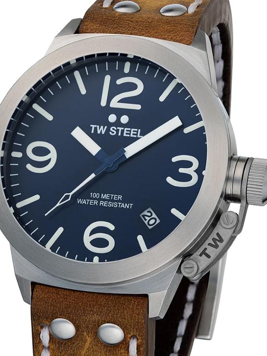 Immagine prodotto TW-Steel CS102 Orologio da uomo Canteen 45mm 10ATM (Orologio da polso analogico, 45 mm)