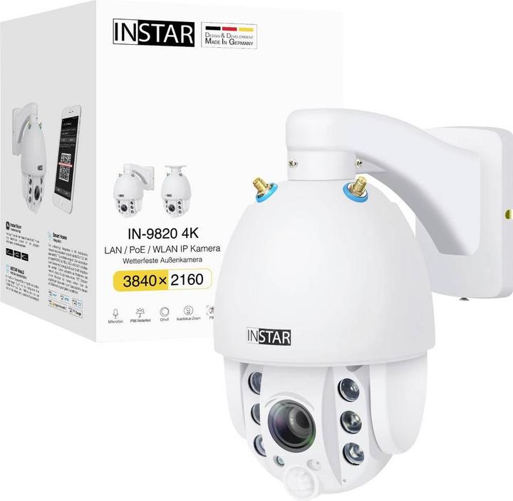 Produktbild Instar IN-9820 4K weiss 18004 IP Überwachungskamera