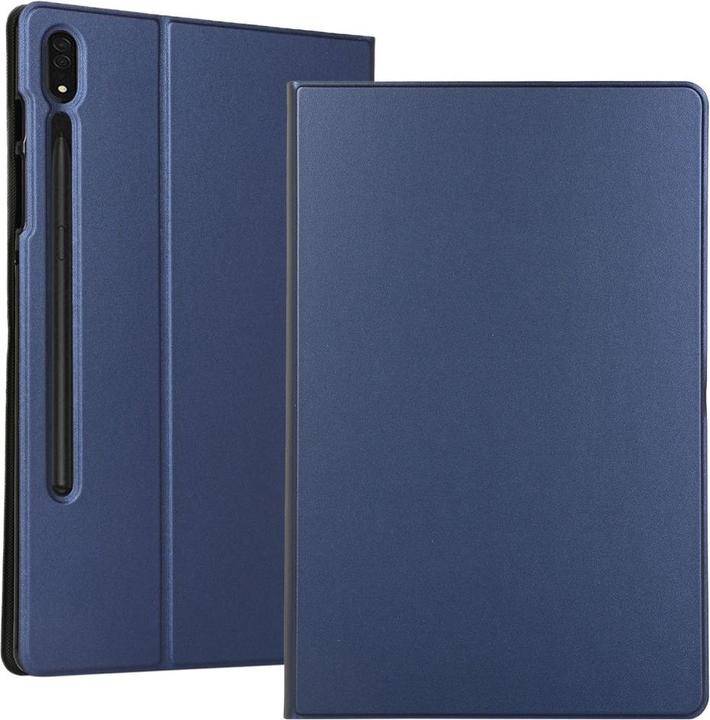 Cover-Discount Galaxy Tab S8 Ultra - Tri-fold Smart Case dunkelblau (Galaxy Tab S8 Ultra)