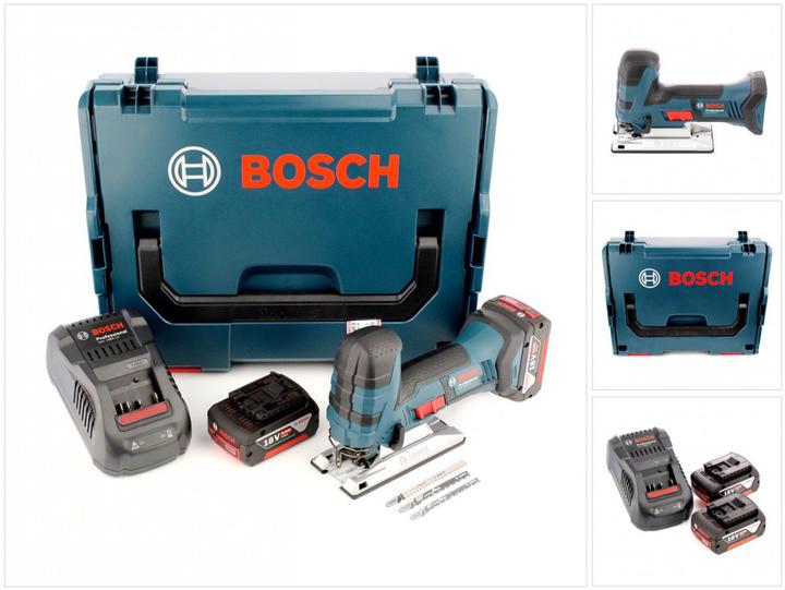 Actual product image Bosch Professional Bosch GST 18V-LI S Battery jigsaw 18 V 120 mm ( 06015A5171 ) + 2x battery 5.0 Ah + charger + L-Boxx