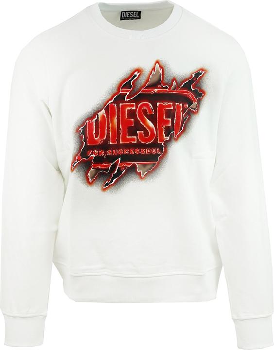 Diesel Herren Sweatshirt Volkan Baumwolle - Casual - Grösse L (L)