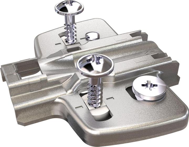 Actual product image Hettich Cross-mounting plates Sensys/Intermat Direkt 8099, corner and centre (200 pcs.)