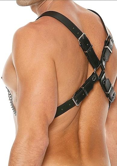 Produktbild Ouch! Men's Leather And Chain Harness