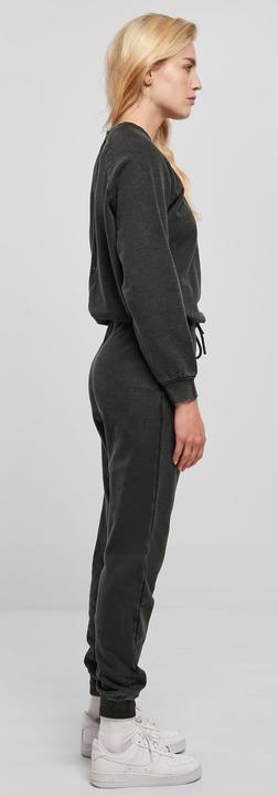 Produktbild Urban Classics Ladies Small Embroidery Long Sleeve Terry Jumpsuit (XL)