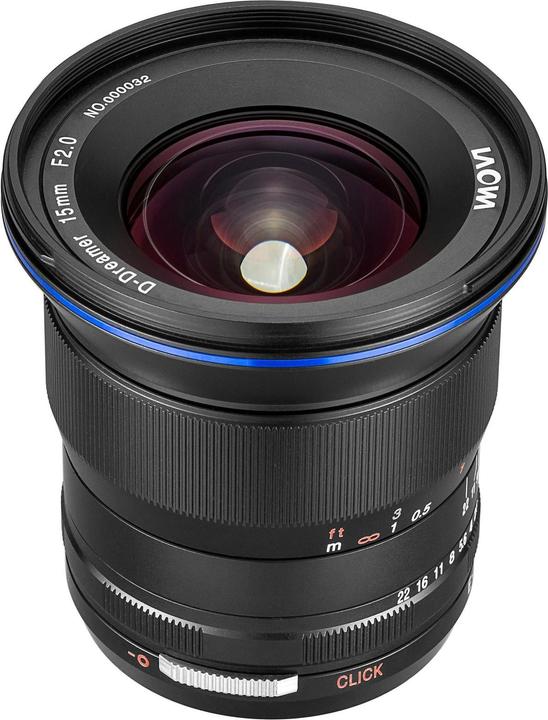 Actual product image Venus Optic Laowa 15mm f/2 Zero-D Sony FE (Sony E, APS-C / DX, full size)