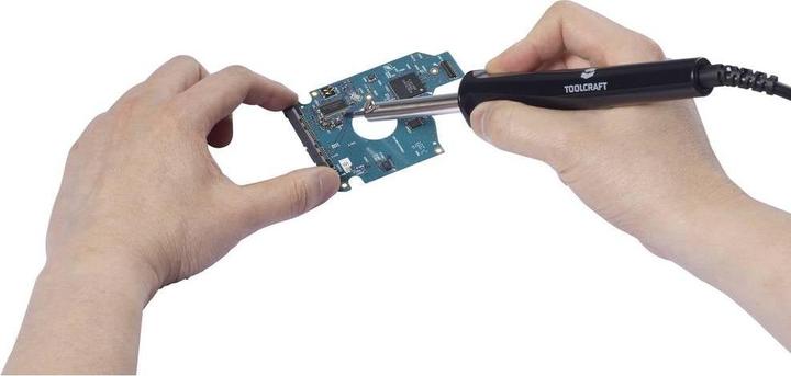 Actual product image Toolcraft Soldering Iron Set Solder