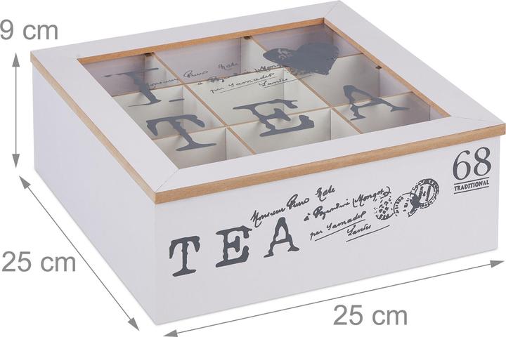 Immagine prodotto Relaxdays Teebox