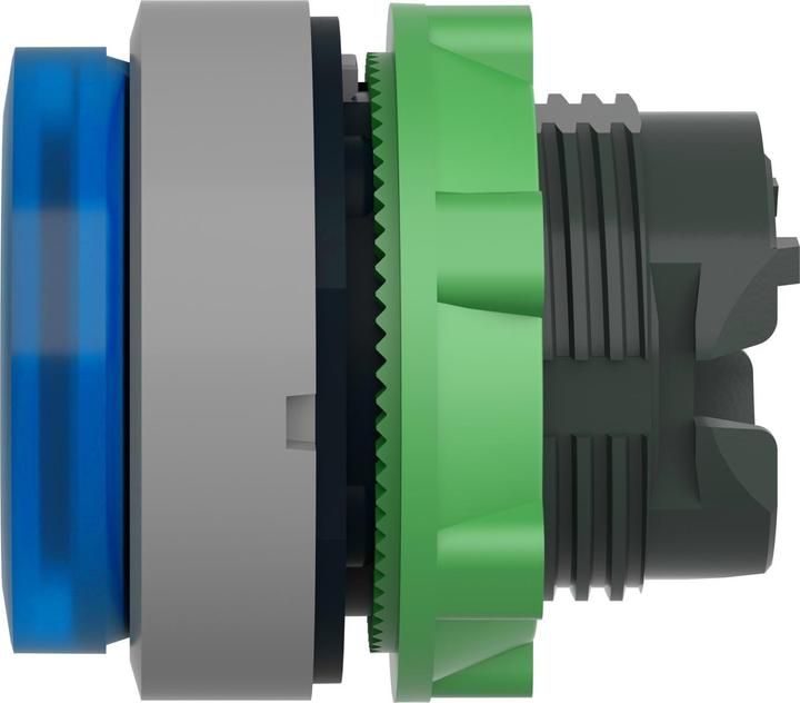Produktbild Schneider Electric Leuchtdrucktaster, Front, vorstehend, ZB5AW163C0