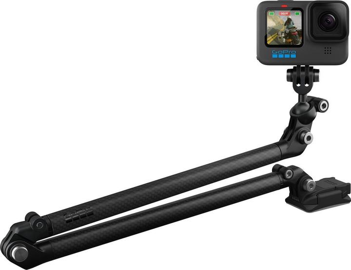 Actual product image GoPro Boom + Adhesive Mounts (HERO8 Black, Hero 6 Black, Hero 7 Black, Hero 5 Black, Hero 10 Black, Hero 12, Hero11 Black Mini, Hero 11)