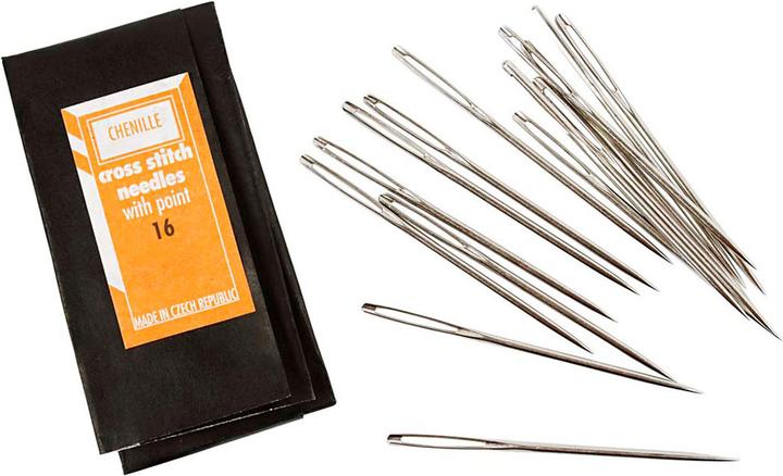Produktbild Creativ Company Borduurnaalden met Scherpe punt, 5,4cm, 25st.