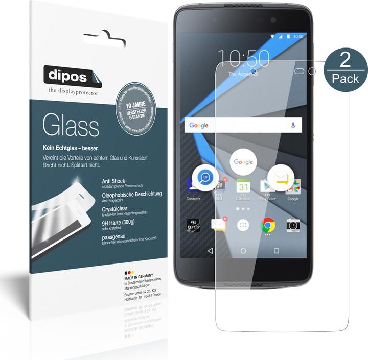 Image du produit Dipos Film de Protection d’écran Anti-Shock (1 pièce(s), Blackberry DTEK 50)