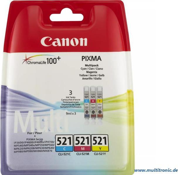 Image du produit Canon Cli-521 (M, C, Y)
