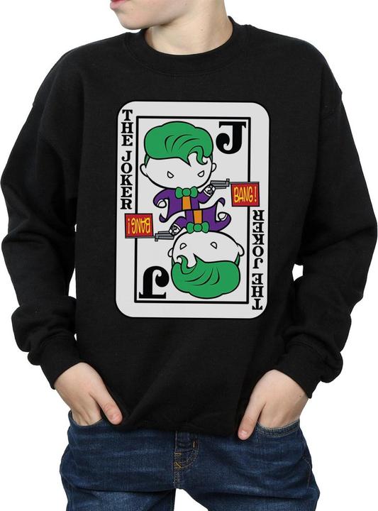 Produktbild Chibi Joker Playing Card Sweatshirt Jungen (116)