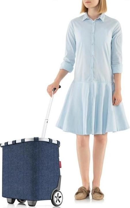 Produktbild reisenthel Einkaufstrolley Carrycruiser Herringbone Dark Blue
