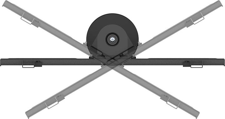 Image du produit Multibrackets Support de table Fixmontage 32-55", métal, noir (Tables, 55", 30 kg)