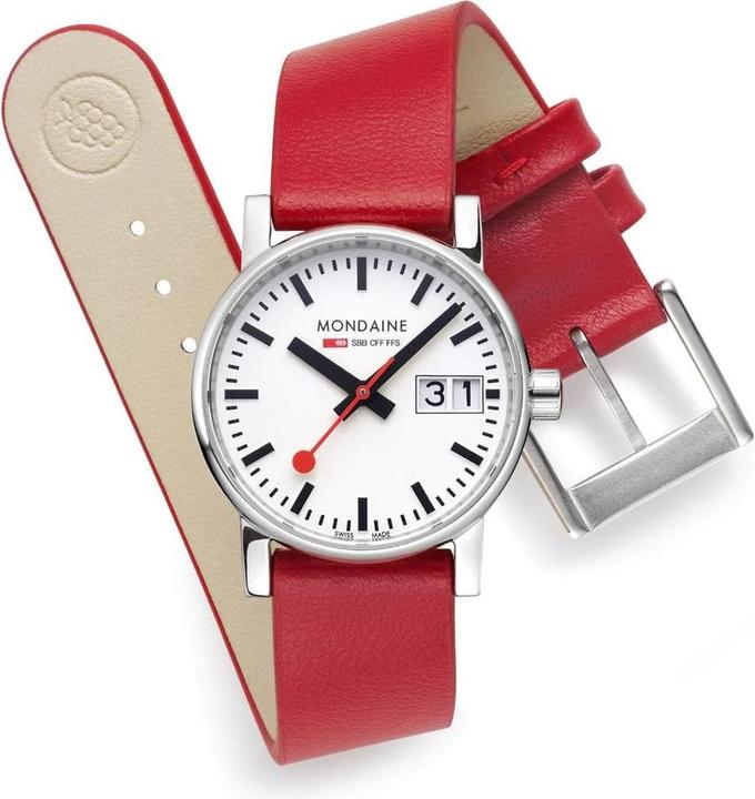 Actual product image Mondaine Evo2 (Analogue wristwatch, 30 mm)