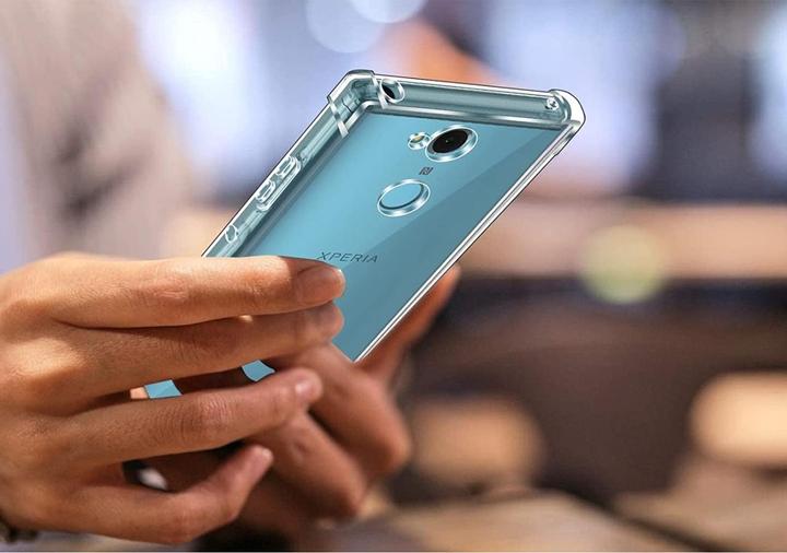 Produktbild Screenguard Sony Xperia XA2 Hülle Crystal Soft Airbag Bumper (Sony Xperia XA2)
