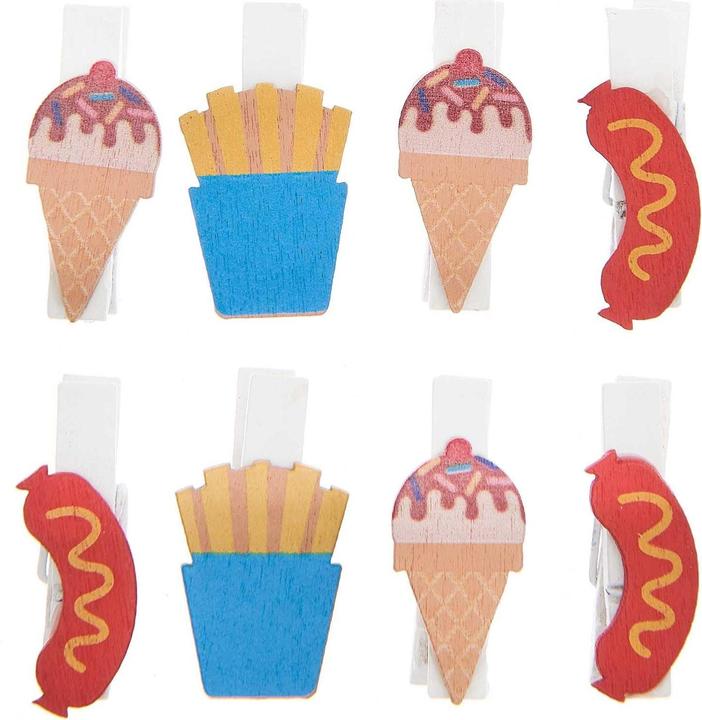 Immagine prodotto Rico Design Decorazione clip snack 8 pezzi