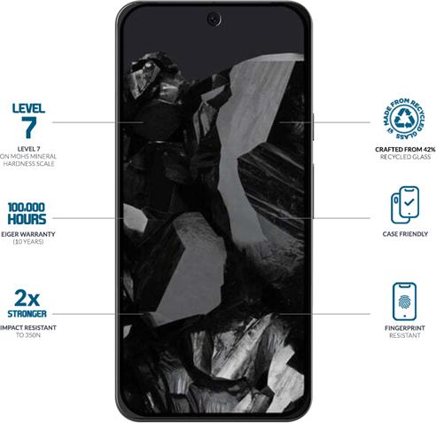 Actual product image Eiger Mountain Glass (1 Piece, Google Pixel 9 Pro, Google Pixel 9)