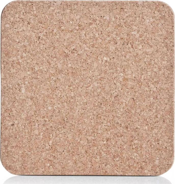 Zeller Present Sottobicchiere di sughero (1 x, Pan coaster)