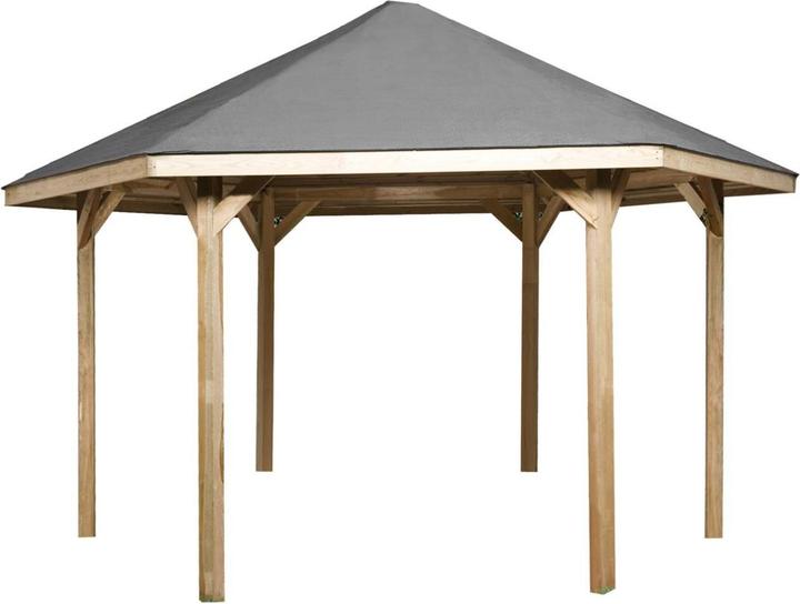Weka Holzbau Pavillon 656 Gr.2 (461 cm, 399 cm)