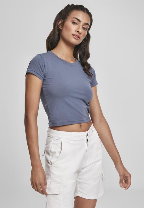 Immagine prodotto Urban Classics T-shirt in jersey elasticizzato da donna (M)