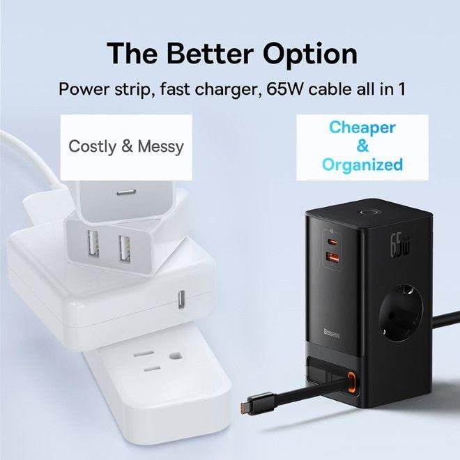 Actual product image Baseus PowerCombo (65 W)