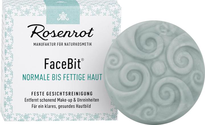 Rosenrot FaceBit® Normale bis fettige Haut (Reinigungstücher)